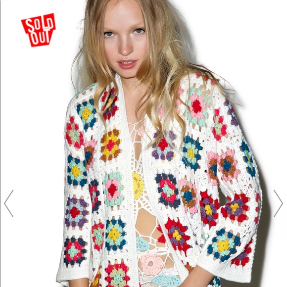 So kitsch crochet cardigan - Picture 1 of 3